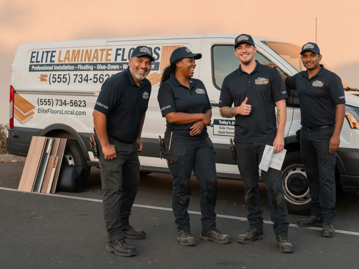 Laminate flooring installation company in Megargel, TX